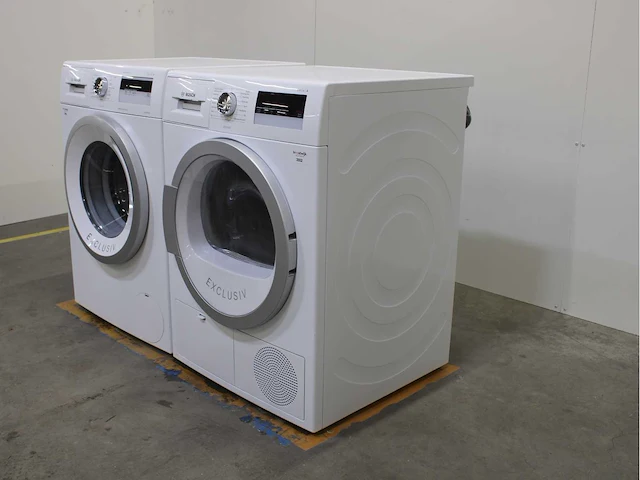 Bosch serie|4 varioperfect ecosilence drive exclusiv wasmachines & bosch serie|4 exclusiv wasdrogers - afbeelding 7 van  8