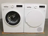 Bosch serie|4 varioperfect ecosilence drive wasmachine & bosch serie|4 droger - afbeelding 1 van  8