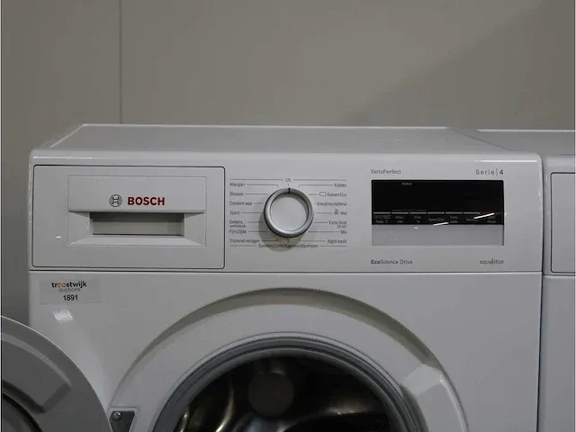 Bosch serie|4 varioperfect ecosilence drive wasmachine & bosch serie|4 droger - afbeelding 3 van  8