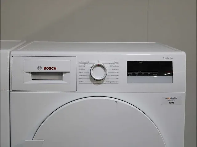 Bosch serie|4 varioperfect ecosilence drive wasmachine & bosch serie|4 droger - afbeelding 6 van  8
