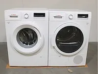 Bosch serie|4 varioperfect ecosilence drive wasmachine & bosch serie|4 droger - afbeelding 1 van  8