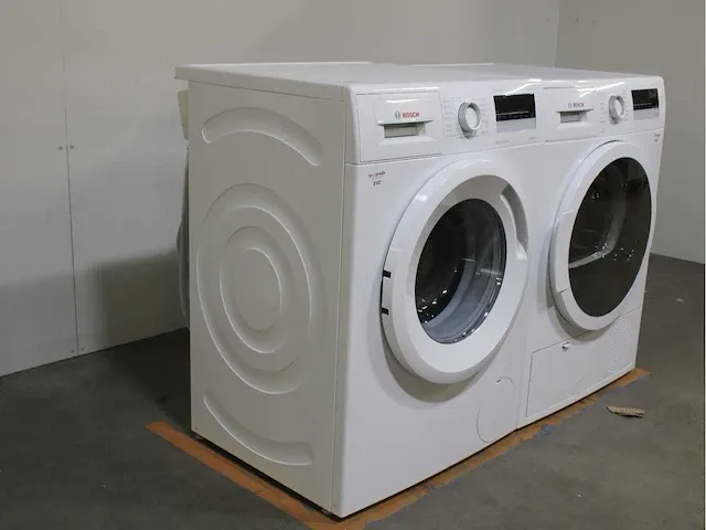 Bosch serie|4 varioperfect ecosilence drive wasmachine & bosch serie|4 droger - afbeelding 4 van  8
