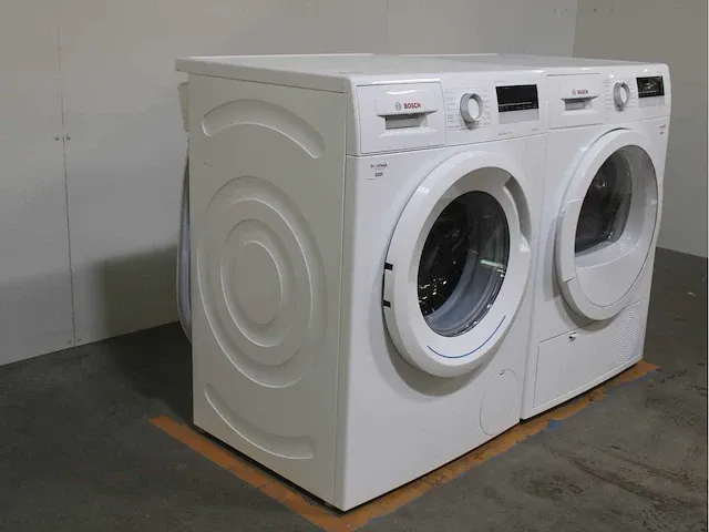 Bosch serie|4 varioperfect ecosilence drive wasmachine & bosch serie|4 droger - afbeelding 4 van  8