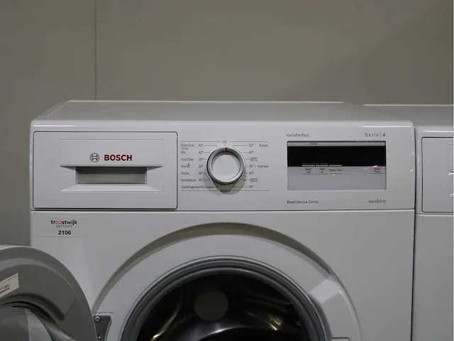 Bosch serie|4 varioperfect ecosilence drive wasmachine & bosch serie|4 droger - afbeelding 3 van  8
