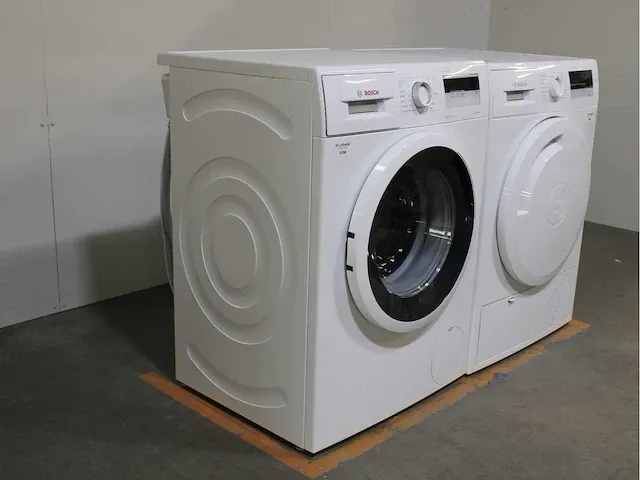 Bosch serie|4 varioperfect ecosilence drive wasmachine & bosch serie|4 droger - afbeelding 4 van  8