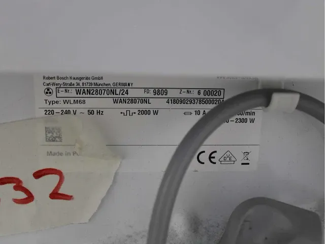 Bosch serie|4 varioperfect ecosilence drive wasmachine & bosch serie|4 droger - afbeelding 5 van  8