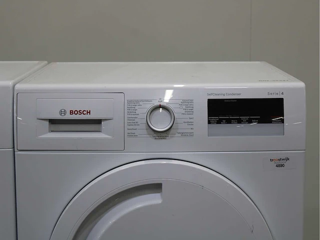Bosch serie|4 varioperfect ecosilence drive wasmachine & bosch serie|4 selfcleaning condenser wasdroger - afbeelding 6 van  8