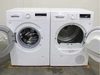 Bosch serie|4 varioperfect ecosilence drive wasmachine & bosch serie|4 sensitivedrying system autodry wasdroger - afbeelding 2 van  8