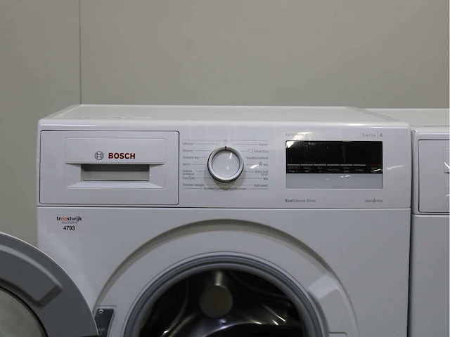 Bosch serie|4 varioperfect ecosilence drive wasmachine & bosch serie|4 wasdroger - afbeelding 3 van  8