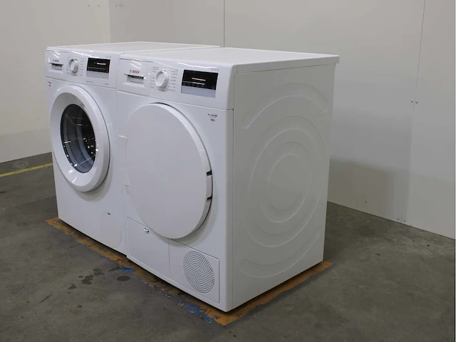 Bosch serie|4 varioperfect ecosilence drive wasmachine & bosch serie|4 wasdroger - afbeelding 6 van  7
