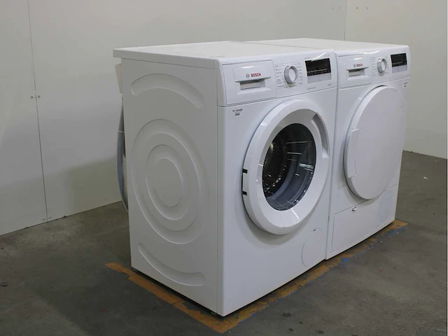 Bosch serie|4 varioperfect ecosilence drive wasmachine & bosch serie|4 wasdroger - afbeelding 4 van  8