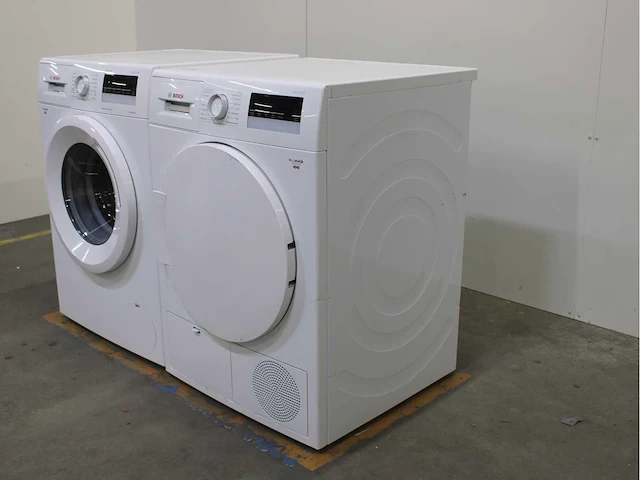 Bosch serie|4 varioperfect ecosilence drive wasmachine & bosch serie|4 wasdroger - afbeelding 7 van  8