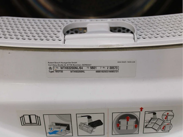 Bosch serie|4 varioperfect ecosilence drive wasmachine & bosch serie|4 wasdroger - afbeelding 8 van  8