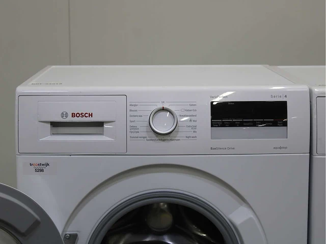 Bosch serie|4 varioperfect ecosilence drive wasmachine & bosch serie|4 wasdroger - afbeelding 3 van  8