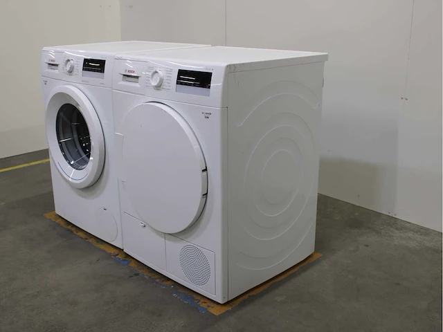 Bosch serie|4 varioperfect ecosilence drive wasmachine & bosch serie|4 wasdroger - afbeelding 7 van  8