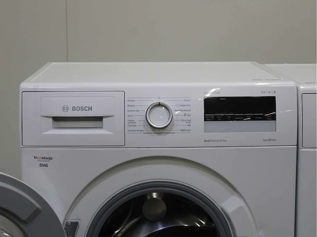 Bosch serie|4 varioperfect ecosilence drive wasmachine & bosch serie|4 wasdroger - afbeelding 3 van  8