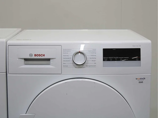 Bosch serie|4 varioperfect ecosilence drive wasmachine & bosch serie|4 wasdroger - afbeelding 6 van  8