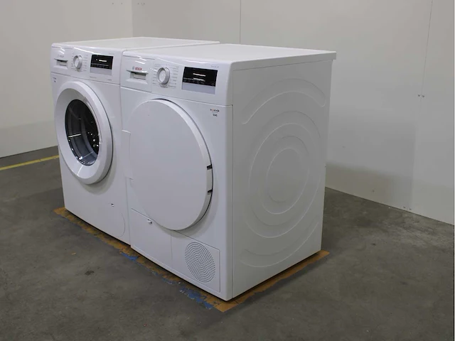 Bosch serie|4 varioperfect ecosilence drive wasmachine & bosch serie|4 wasdroger - afbeelding 7 van  8