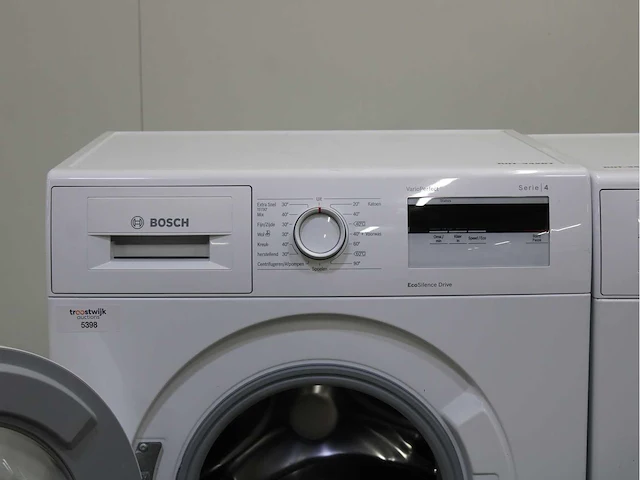 Bosch serie|4 varioperfect ecosilence drive wasmachine & bosch serie|4 wasdroger - afbeelding 3 van  8