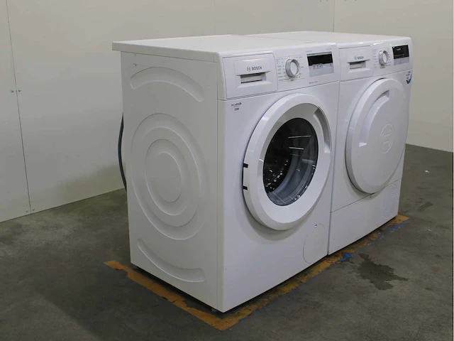 Bosch serie|4 varioperfect ecosilence drive wasmachine & bosch serie|4 wasdroger - afbeelding 4 van  8