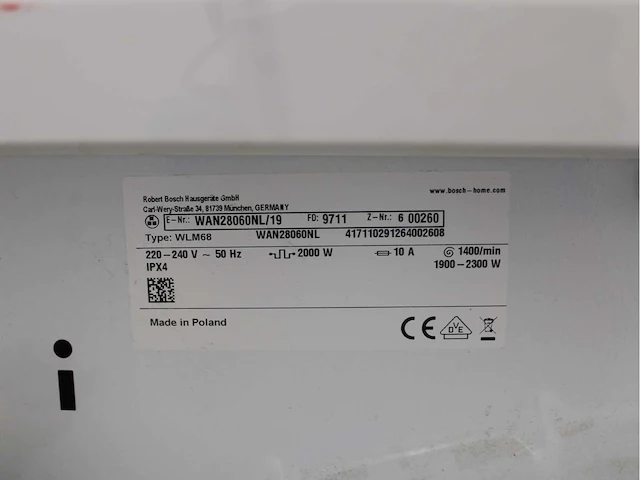 Bosch serie|4 varioperfect ecosilence drive wasmachine & bosch serie|4 wasdroger - afbeelding 5 van  8