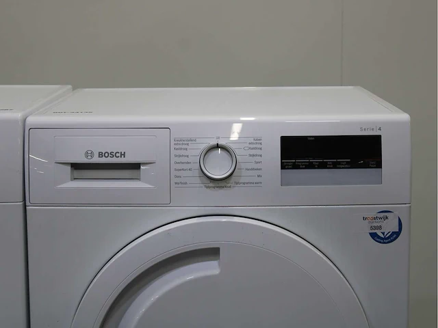 Bosch serie|4 varioperfect ecosilence drive wasmachine & bosch serie|4 wasdroger - afbeelding 6 van  8