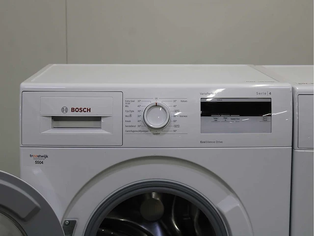Bosch serie|4 varioperfect ecosilence drive wasmachine & bosch serie|4 wasdroger - afbeelding 3 van  8