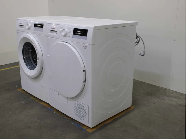 Bosch serie|4 varioperfect ecosilence drive wasmachine & bosch serie|4 wasdroger - afbeelding 7 van  8