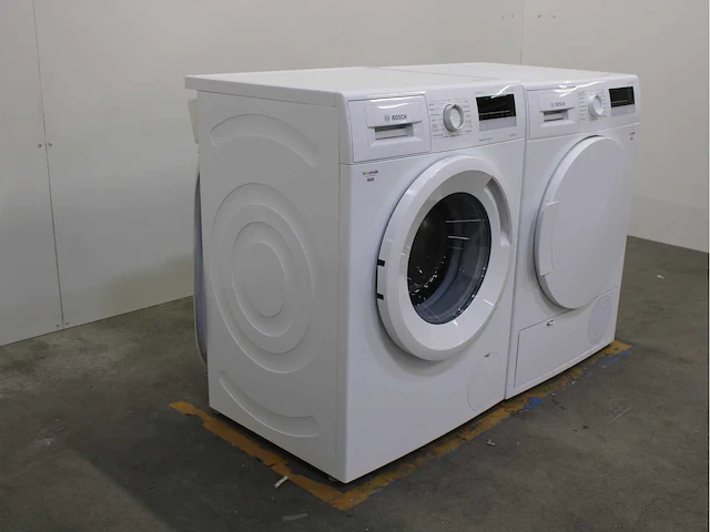 Bosch serie|4 varioperfect ecosilence drive wasmachine & bosch serie|4 wasdroger - afbeelding 4 van  8