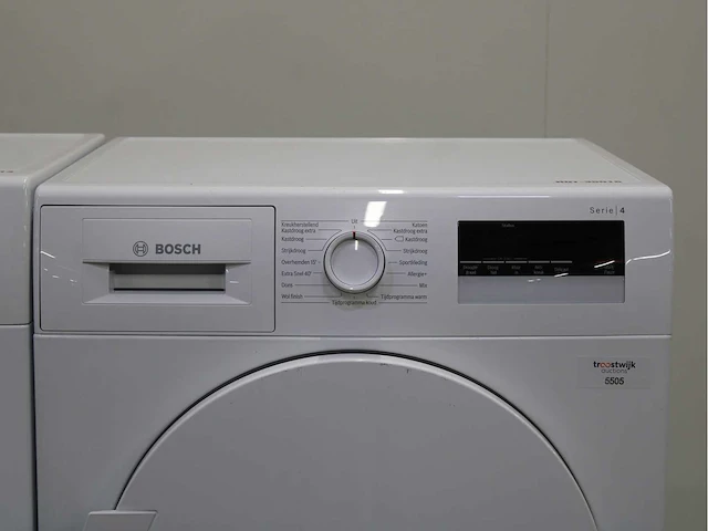 Bosch serie|4 varioperfect ecosilence drive wasmachine & bosch serie|4 wasdroger - afbeelding 6 van  8