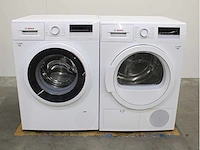 Bosch serie|4 varioperfect ecosilence drive wasmachine & bosch serie|4 wasdroger - afbeelding 1 van  8