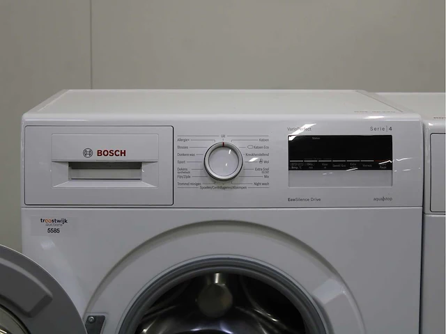 Bosch serie|4 varioperfect ecosilence drive wasmachine & bosch serie|4 wasdroger - afbeelding 3 van  8