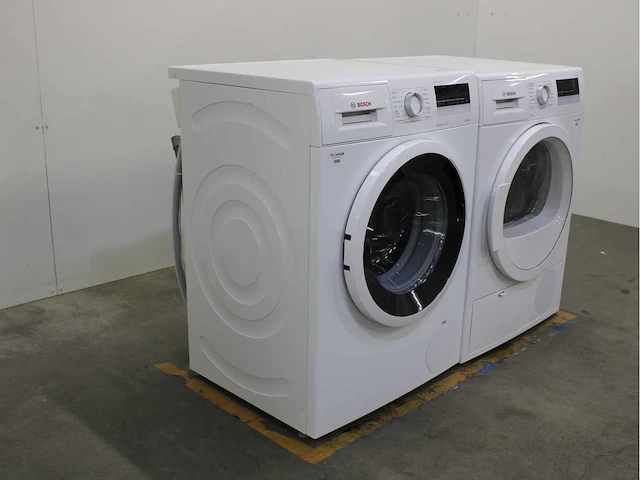 Bosch serie|4 varioperfect ecosilence drive wasmachine & bosch serie|4 wasdroger - afbeelding 4 van  8