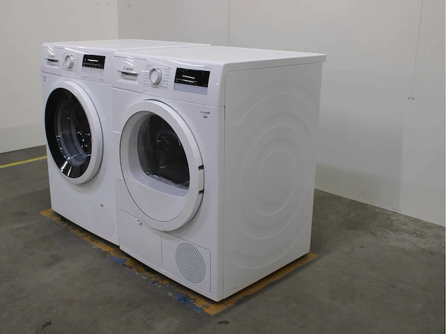 Bosch serie|4 varioperfect ecosilence drive wasmachine & bosch serie|4 wasdroger - afbeelding 7 van  8