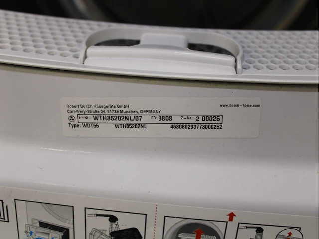 Bosch serie|4 varioperfect ecosilence drive wasmachine & bosch serie|4 wasdroger - afbeelding 8 van  8