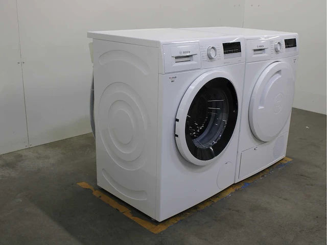 Bosch serie|4 varioperfect ecosilence drive wasmachine & bosch serie|4 wasdroger - afbeelding 4 van  8