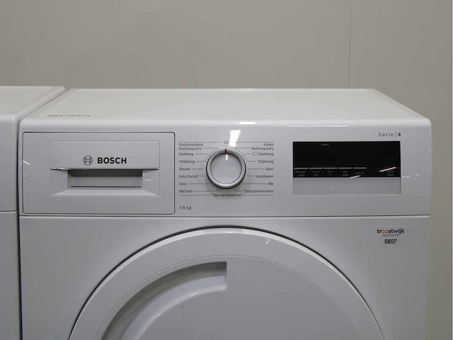 Bosch serie|4 varioperfect ecosilence drive wasmachine & bosch serie|4 wasdroger - afbeelding 6 van  8