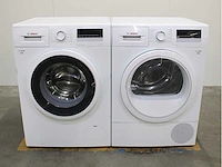 Bosch serie|4 varioperfect ecosilence drive wasmachine & bosch serie|4 wasdroger - afbeelding 1 van  8