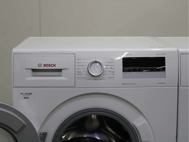Bosch serie|4 varioperfect ecosilence drive wasmachine & bosch serie|4 wasdroger - afbeelding 3 van  8