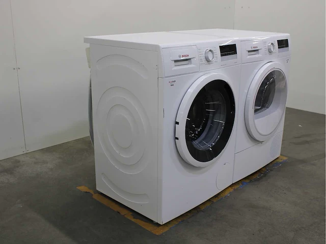 Bosch serie|4 varioperfect ecosilence drive wasmachine & bosch serie|4 wasdroger - afbeelding 4 van  8