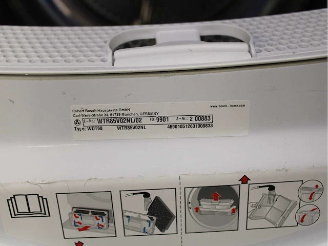 Bosch serie|4 varioperfect ecosilence drive wasmachine & bosch serie|4 wasdroger - afbeelding 8 van  8
