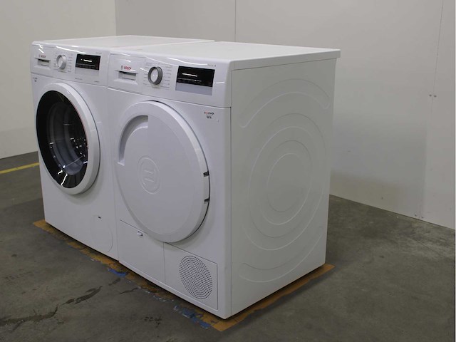 Bosch serie|4 varioperfect ecosilence drive wasmachine & bosch serie|4 wasdroger - afbeelding 7 van  8
