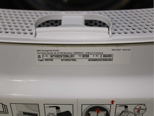 Bosch serie|4 varioperfect ecosilence drive wasmachine & bosch serie|4 wasdroger - afbeelding 8 van  8