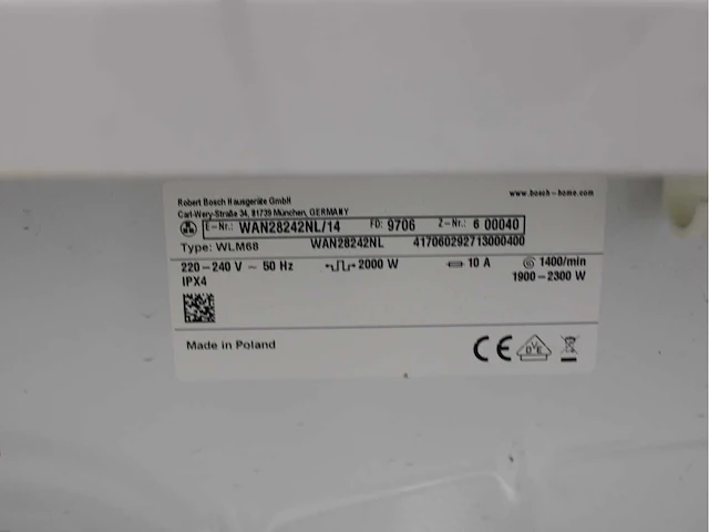 Bosch serie|4 varioperfect ecosilence drive wasmachine & bosch serie|6 selfcleaning condenser wasdroger - afbeelding 5 van  8