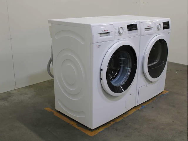 Bosch serie|4 varioperfect ecosilence drive wasmachine & bosch serie|6 wasdroger - afbeelding 4 van  8
