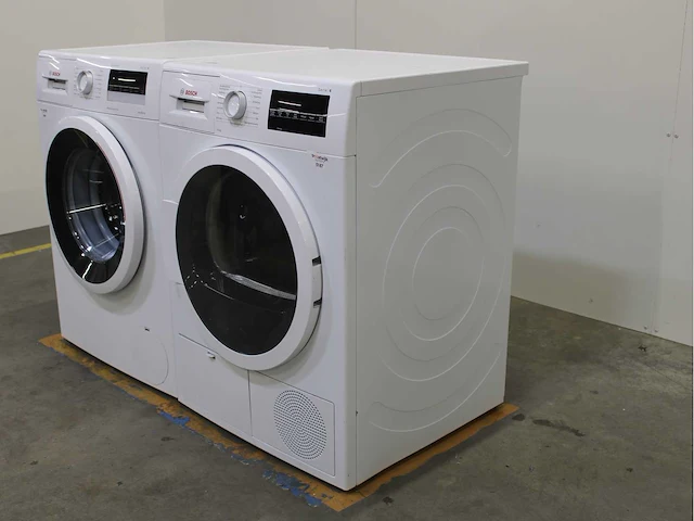 Bosch serie|4 varioperfect ecosilence drive wasmachine & bosch serie|6 wasdroger - afbeelding 7 van  8