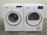 Bosch serie|4 varioperfect ecosilence drive wasmachine & bosch serie|6 wasdroger - afbeelding 1 van  8