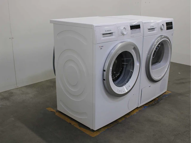Bosch serie|4 varioperfect ecosilence drive wasmachine & bosch serie|6 wasdroger - afbeelding 4 van  8