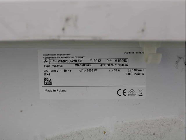 Bosch serie|4 varioperfect ecosilence drive wasmachine & bosch serie|6 wasdroger - afbeelding 5 van  8
