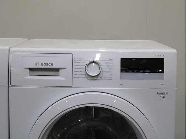 Bosch serie|4 varioperfect ecosilence drive wasmachines & bosch serie|4 a++ wasdrogers - afbeelding 6 van  8